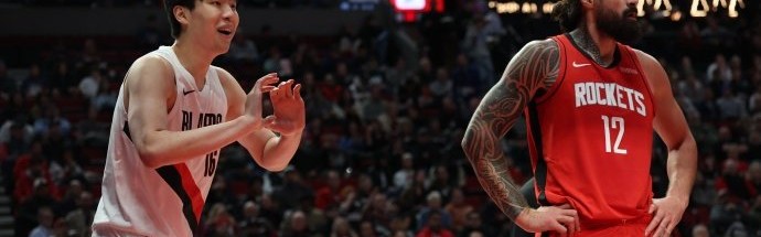 杨瀚森称亚当斯太有劲，对抗中锋促进步|运动员发声|杨翰森|波特兰开拓者队|联盟|劲儿_新浪体育_新浪新闻